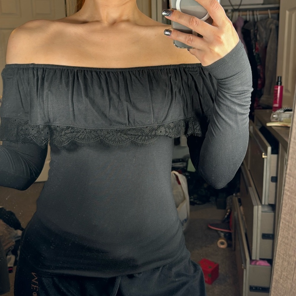 Hollister lace long sleeve
